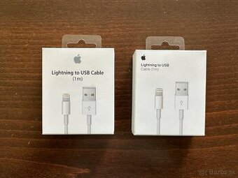 Predám originál nabíjací kábel Lightning to USB cable 1m
