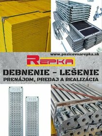 Doka dosky na predaj DEBNENIE LEŠENIE