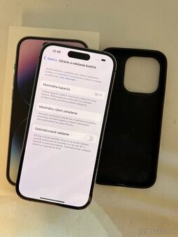 IPHONE 14 PRO DEEP PURPLE 256GB ZÁRUKA - DOBRÝ STAV