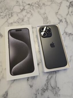 iPhone 15 Pro, Black Titanium, 128GB