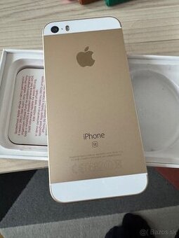 Iphone SE zlatý