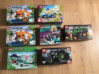 Nové Lego- Minecraft, Friends, Technic