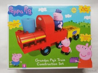 Prasiatko Peppa Pig Vlak Vlacik Stavebnica22casti Lego Duplo