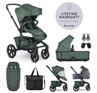 EASYWALKER Kočík kombinovaný Jimmey Pine Green XXL