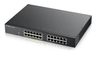 Zyxel GS1900-24EP, 24-port GbE L2, 12 Port PoE Smart Switch,