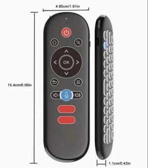 Ďiaľkové ovládanie s klávesnicou