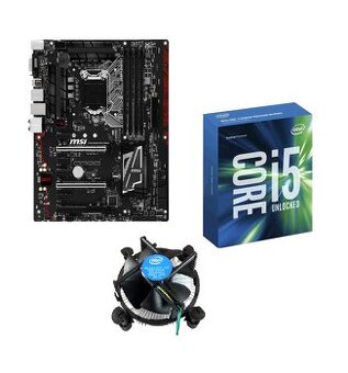 Intel i5-6600k + MSI Z170A GAMING PRO CARBON