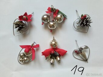 Ozdoby, staré, vánoční ozdoby- vianočné ozdoby - různé