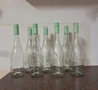 Fľaše na vino, pálenku,sirup.....a iné