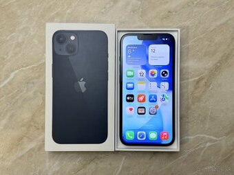 Orginál Apple iPhone 13 128GB Midnight 100% batéria