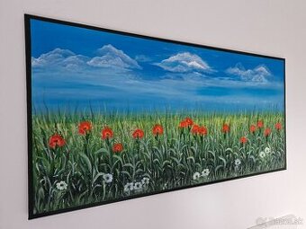 Abstraktný obraz 140x70 cm P