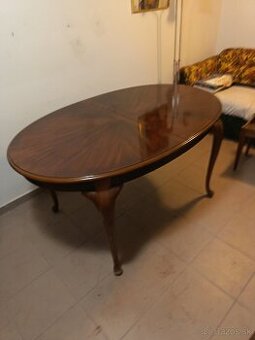 Stôl Queen Anne vintage