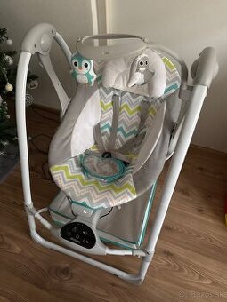 Elektrická hojdačka/ležadlo/vajíčko so zvukmi