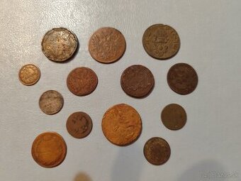 Predam rozne medene krajciare ruske ruble a íne.