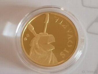 Zlatá minca 50francs