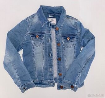 F&F riflova bunda velkost 8-9r (128/134)