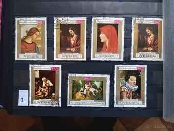 Poštové známky č.927 - ÁZIA a AUSTRÁLIA - 20 sérií