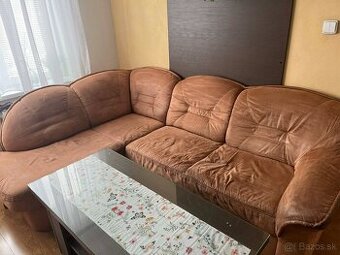 Rozkladacia sedačka s kreslom