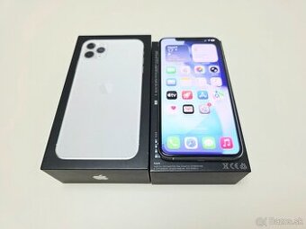 Apple Iphone 11 PRO MAX SILVER v topstave ,BATERKA 100%