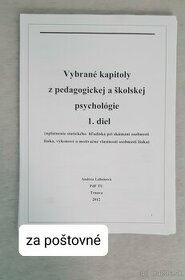 Psychologické knihy a učebnice