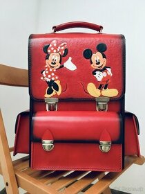 Kožený batoh Mickey - 1