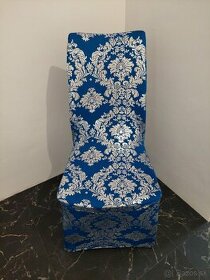 Modro-strieborne luxusné návleky - 1