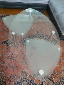Konferenčný stolik sklenený - 1
