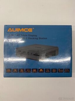 AUIMCE 16-IN-1 4K Triple Display Universal USB C