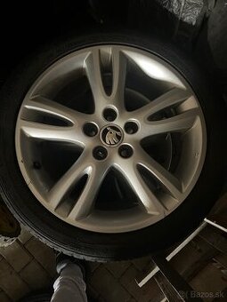Elektróny 5X100 R16 obuté lenže Pneu Barum 205/45 R16