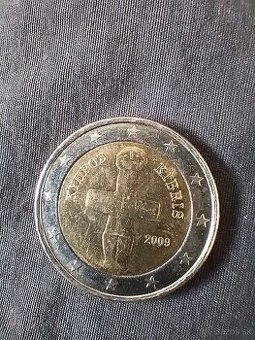 Cyprus 2009 2€ Coin Rare