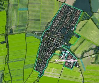 Predám 11 800 m² m² ornej pôdy v obci Nová Ves nad Žitavou