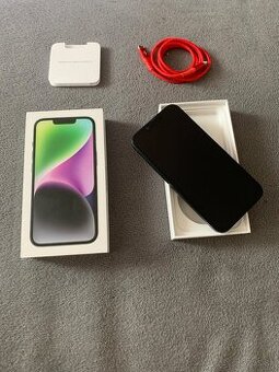 Predám Iphone 14 256GB Čierny Bežné známky opotrebovania