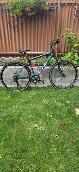CTM TWISTER 3.0 MATNÁ ČIERNA/BLEDOMODRÁ 2019 Krosový bicykel