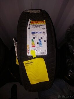 2x zimné nové pneu 215/60R17 Pirelli
