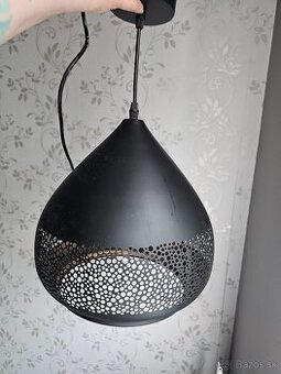 Boho industriálna lampa