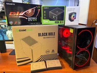 Herný PC, i5-4460, 16GB RAM, GTX 1070, 2,5TB, 600W, GAMEMAX