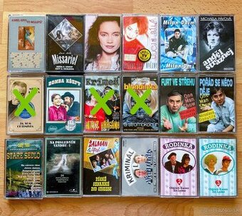 MC kazety - SK a CZ interpreti 2