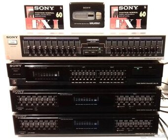 4x Equalizer SONY 2x9 2x7 pasm.JAPAN, AE49, AE92, AE87, AE90