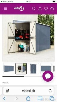 Nastenna záhradná kôlňa