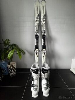 Dámske lyže Blizard 153cm+lyziarky Roxy 25.0