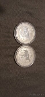 Invest.strieborne mince1/2