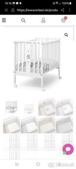 Detská postieľka Mini Charly