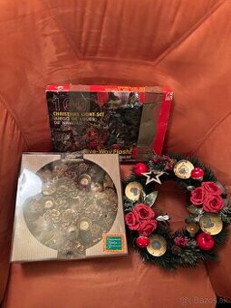 Darujem adventné vence a svetelnú reťaz