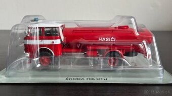 ŠKODA 706 RTH hasiči prémiový model 1/43 DeaGostini - 1