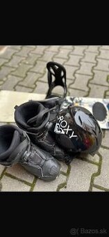 PREDÁM Snowboard + helma + topánky