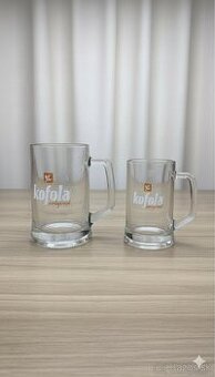 Originálne poháre Kofola – NOVÉ (0,3l a 0,5l)