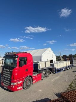 Preprava strojov podvalníkom ,odťah ,preprava tovaru