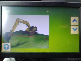 Topcon x22 pre otočný bager