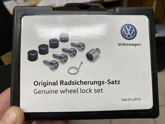 Bezpečnostné skrutky originál VW, AUDI, SEAT, ŠKODA, Group;