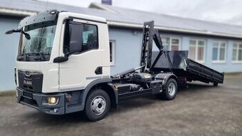 Man TGL 12.220 BL Sklápač s odklopným valníkom + Ťažné